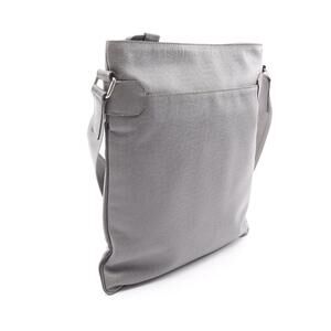 Louis Vuitton Sasha Taiga Shoulder Bag Leather Gray